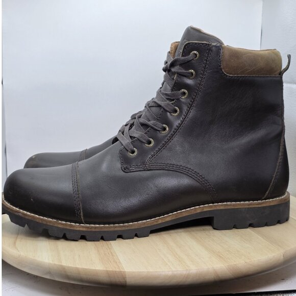 Kodiak berkley Leather Water resistant Men's Boots Size 13 Zip up - Picture 1 of 9